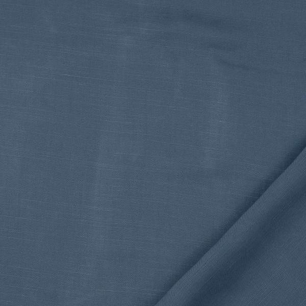 Tencel Leinen - uni, jeansblau